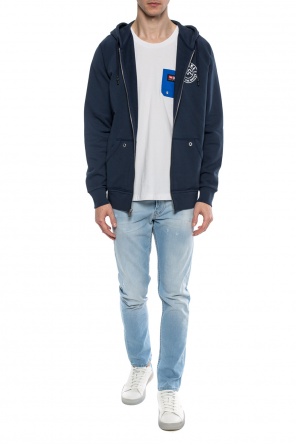 Sweatshirt with a printed logo, zdjęcie 2 Sweatshirt with a printed logo od Diesel